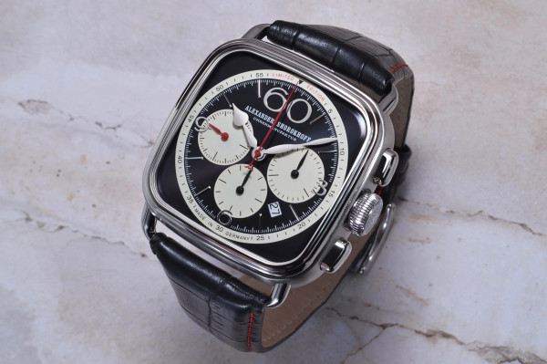 Часовник ALEXANDER SHOROKHOFF SQUARE&ROUND 44.5MM LIMITED EDITION 30PIECES