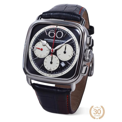 Часовник ALEXANDER SHOROKHOFF SQUARE&ROUND 44.5MM LIMITED EDITION 30PIECES