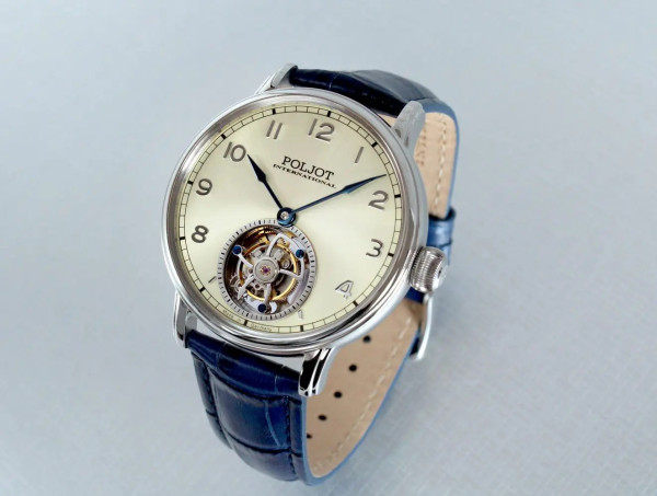 Часовник POLJOT INTERNATIONAL TOURBILLON 42MM LIMITED EDITION 100PCS