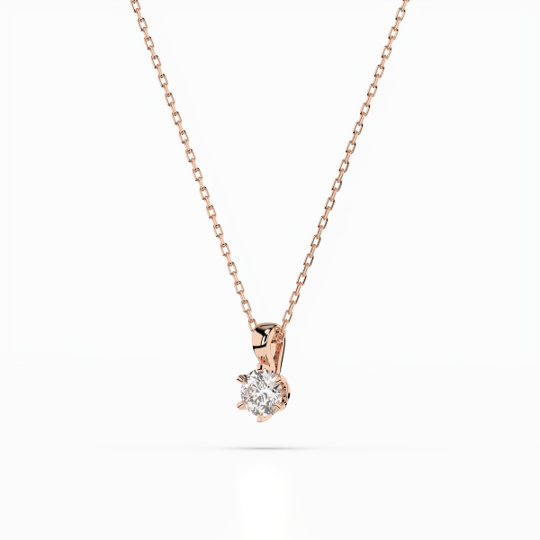 CARA Златно колие с диамант 0,30 ct GIA сертификат K104-10004R