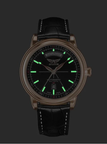 ЧАСОВНИК AVIATOR DOUGLAS DAY-DATE  45MM
