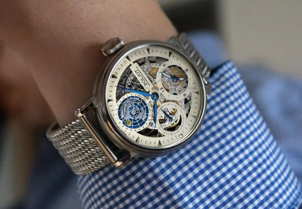 Часовник POLJOT INTERNATIONAL GLOBETROTTER 43MM LIMITED EDITION 300PIECES