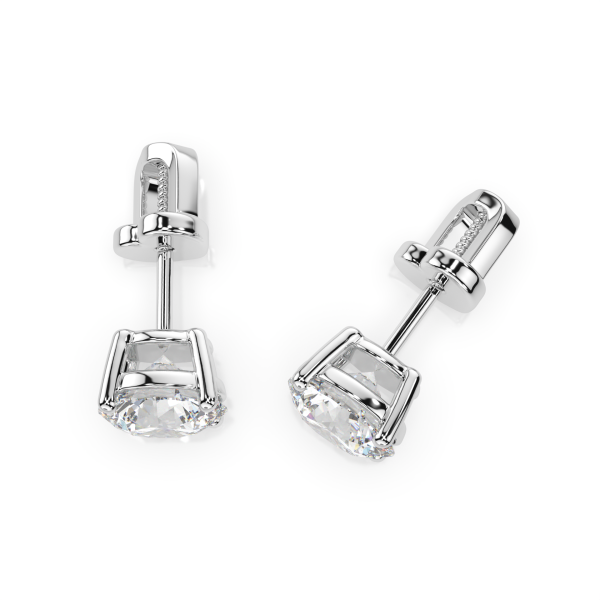 CARA Златни обеци с диаманти 1.40 ct GIA сертификат K102-10012W