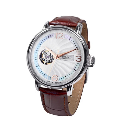 Часовник POLJOT INTERNATIONAL Jaros Open Heart 42MM LIMITED EDITION 100PCS