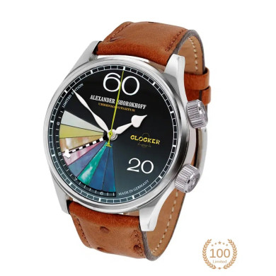 Часовник ALEXANDER SHOROKHOFF GLOCKER MANUAL 43.5MM  LIMITED EDITION 100PIECES