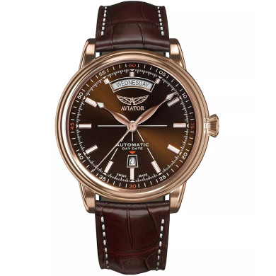 ЧАСОВНИК  AVIATOR DOUGLAS DAY-DATE 45MM