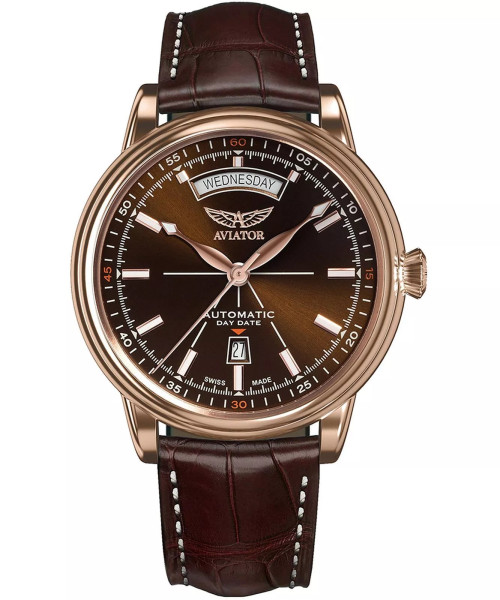 ЧАСОВНИК  AVIATOR DOUGLAS DAY-DATE 45MM