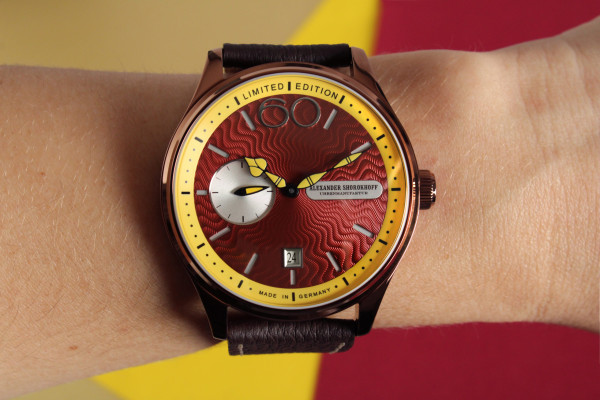 Часовник ALEXANDER SHOROKHOFF Neva Color 43.5mm LIMITED EDITION 98PCS