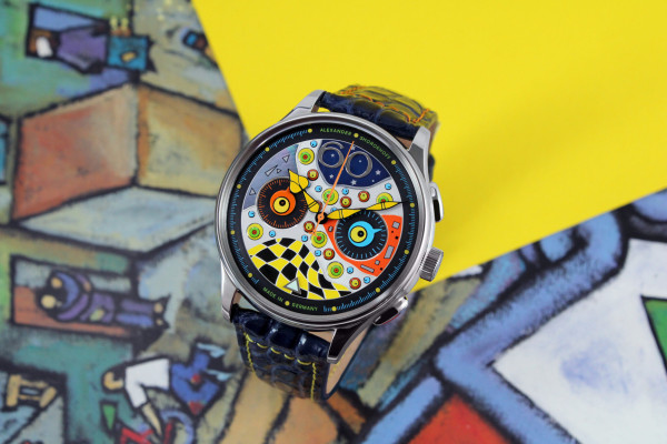 Часовник ALEKSANDER SHOROKHOFF CRAZY EYES CHRONO 42MM LIMITED EDITION
