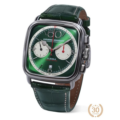 Часовник ALEXANDER SHOROKHOFF SQUARE&ROUND 44.5MM LIMITED EDITION 30PIECES