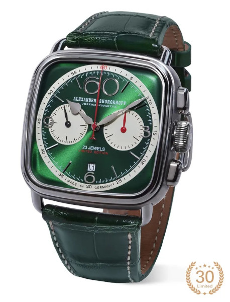 Часовник ALEXANDER SHOROKHOFF SQUARE&ROUND 44.5MM LIMITED EDITION 30PIECES