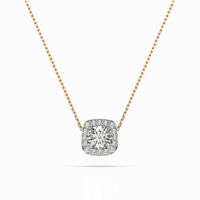 CARA Златно колие с диаманти 0,40+0.10 ct GIA сертификат K104-10057Y
