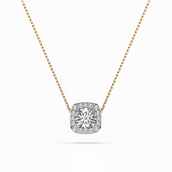 CARA Златно колие с диаманти 0,40+0.10 ct GIA сертификат K104-10057Y