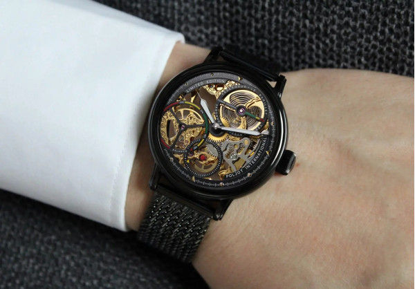 Часовник POLJOT INTERNATIONAL BERINGO HAND WINDING 43 MM LIMITED EDITION 400 PIECES