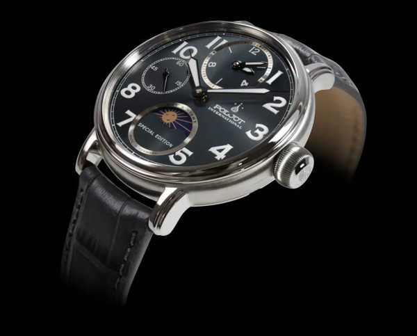 Часовник POLJOT INTERNATIONAL DOUBLETIMER 43MM LIMITED EDITION 300PIECES