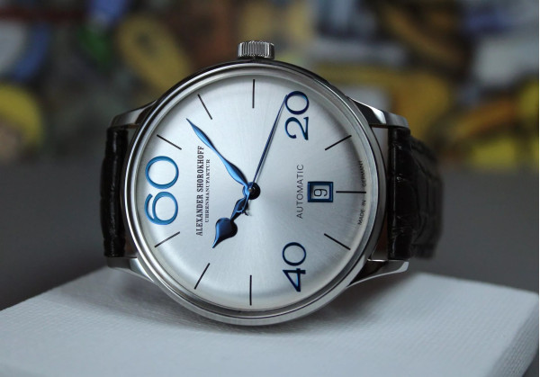 Часовник ALEXANDER SHOROKHOFF SIXTYTHREE SILVER 40MM  LIMITED EDITION 50PCS