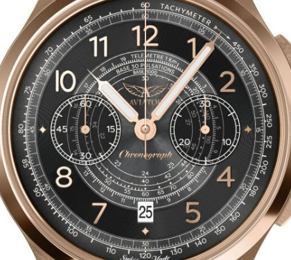 ЧАСОВНИК AVIATOR HERITAGE CHRONOGRAPH TRIMETER LIMITED EDITION 43MM