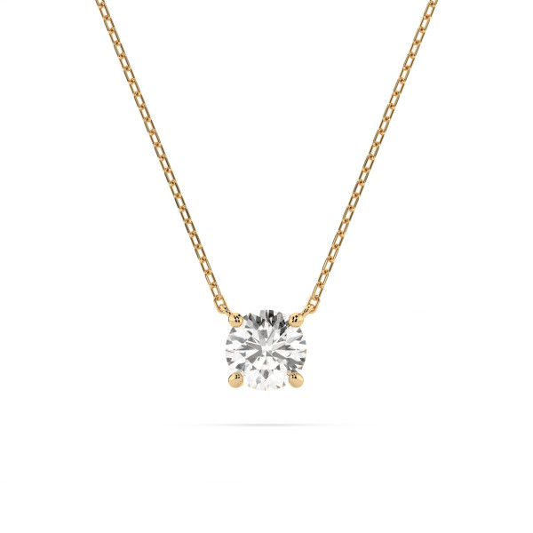 CARA Златно колие с диамант 0,40 ct GIA сертификат K104-10040Y
