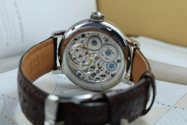 Часовник POLJOT INTERNATIONAL TOURBILLON SKELETON OSEM 43MM LIMITED EDITION 100PIECES
