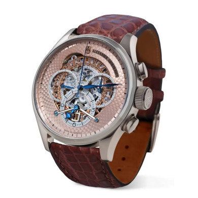 Часовник ALEXANDER SHOROKHOFF CHRONO REGULATOR 43.5MM LIMITED EDITION 68PIECES