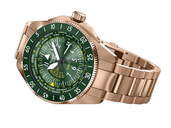ЧАСОВНИК AVIATOR AIRACOBRA GMT 42.8MM