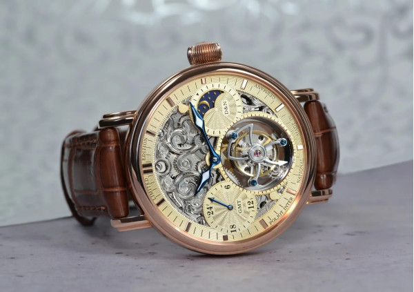 Часовник POLJOT INTERNATIONAL TOURBILLON SKELETON 43MM LIMITED EDITION 250PIECE