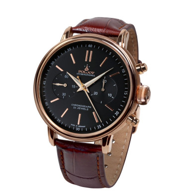 Часовник POLJOT INTERNATIONAL CLASSIC CHRONO 43MM