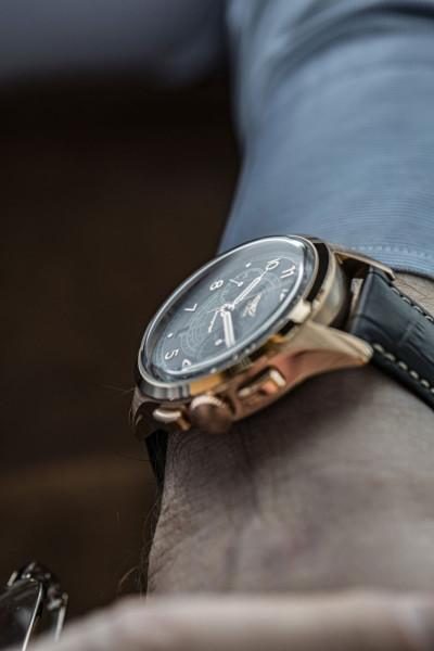 ЧАСОВНИК AVIATOR HERITAGE CHRONOGRAPH TRIMETER LIMITED EDITION 43MM