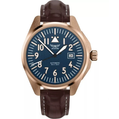 ЧАСОВНИК AVIATOR AIRACOBRA TYPE B AUTOMATIC  42.8MM