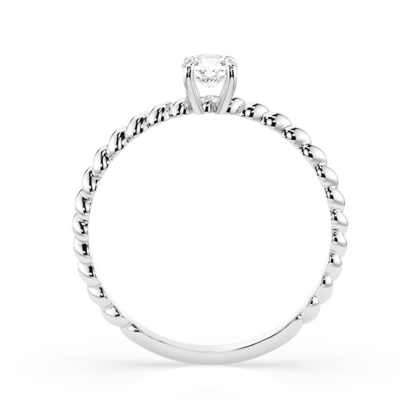 CARA Златен пръстен с диамант 0.35 ct GIA сертификат K101-10021W