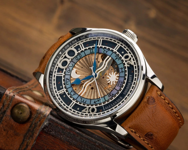 Часовник ALEXANDER SHOROKHOFF  BABYLONIAN I 46.5MM LIMITED EDITION  500PIECES ***
