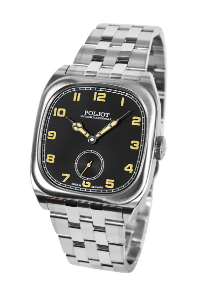 Часовник POLJOT INTERNATIONAL BOLSHOI VINTAGE  38.5X38.5MM