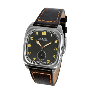 Часовник POLJOT INTERNATIONAL BOLSHOI VINTAGE 38.5X38.5MM