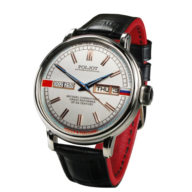 Часовник POLJOT INTERNATIONAL MICHAEL GORBATCHOV DAY&DATE AUTOMATIC LIMITED EDITION  250PIECES MEN'S WATCH