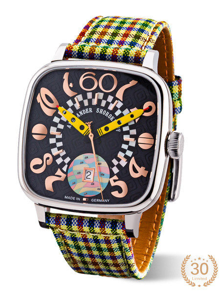 Часовник ALEXANDER SHOROKHOFF Kandy Fantasy 41 x 41 mm LIMITED EDITION 30PCS