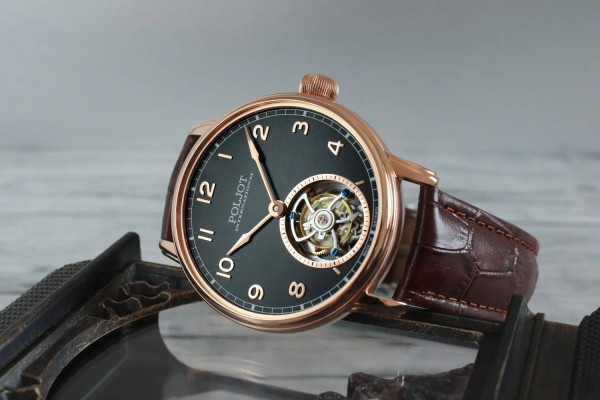 Часовник POLJOT INTERNATIONAL TOURBILLON 42MM LIMITED EDITION 100PCS