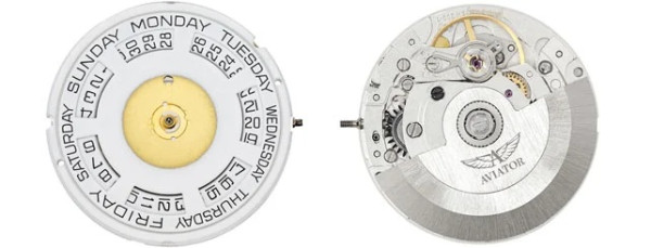 ЧАСОВНИК AVIATOR DOUGLAS DAY-DATE 45MM