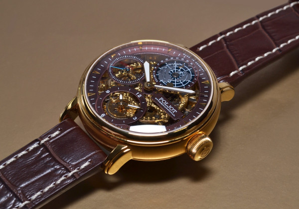 Часовник POLJOT INTERNATIONAL GLOBETROTTER 43MM LIMITED EDITION 300PIECES