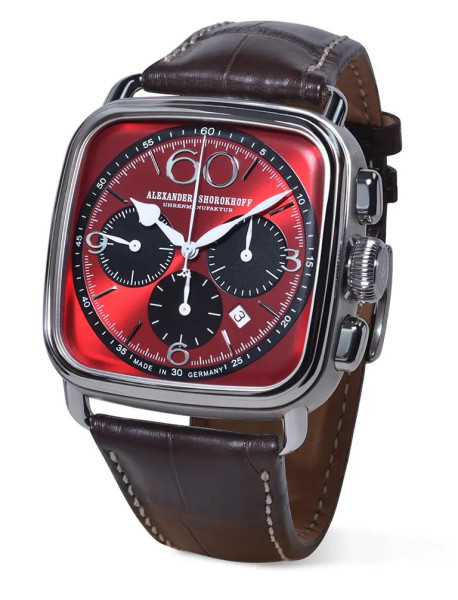 Часовник ALEXANDER SHOROKHOFF SQUARE&ROUND 44.5MM LIMITED EDITION 30PIECES ***