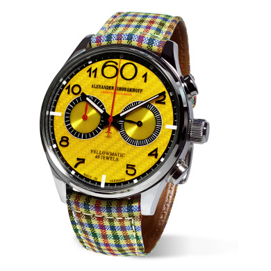 Часовник  ALEXANDER SHOROKHOFF YELLOWMATIC  43.5MM