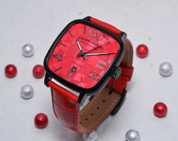 Часовник ALEXANDER SHOROKHOFF CANDY AUTOMATIC 41X41MM  MEN'S WATCH