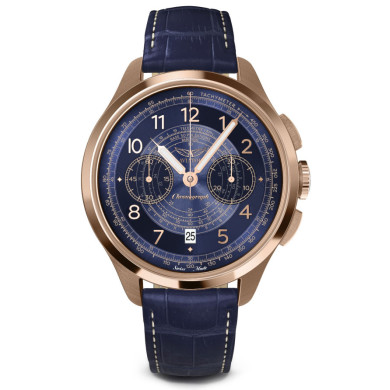 ЧАСОВНИК AVIATOR HERITAGE CHRONOGRAPH TRIMETER LIMITED EDITION 43MM