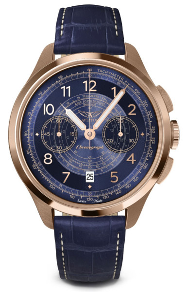 ЧАСОВНИК AVIATOR HERITAGE CHRONOGRAPH TRIMETER LIMITED EDITION 43MM