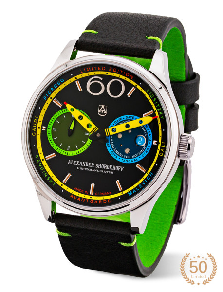 Часовник ALEXANDER SHOROKHOFF Karandash 43.5mm LIMITED EDITION 50PCS