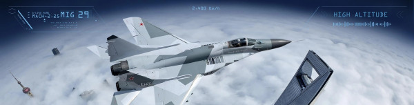 ЧАСОВНИК  AVIATOR MIG-29 SMT 47MM