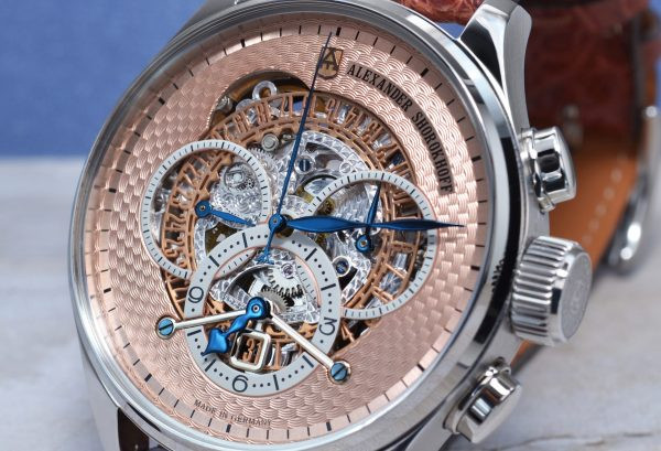 Часовник ALEXANDER SHOROKHOFF CHRONO REGULATOR 43.5MM LIMITED EDITION 68PIECES