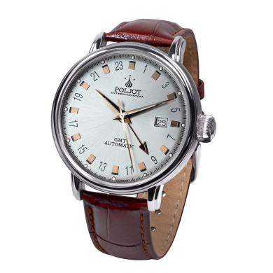 Часовник POLJOT INTERNATIONAL JAROS GMT  42MM