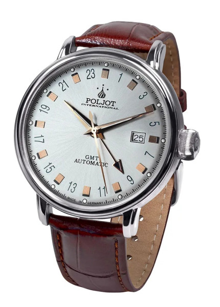 Часовник POLJOT INTERNATIONAL JAROS GMT  42MM