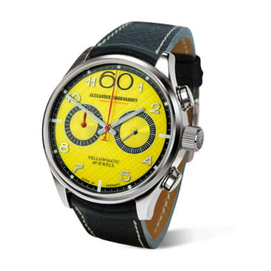 Часовник ALEXANDER SHOROKHOFF YELLOWMATIC  43.5MM
