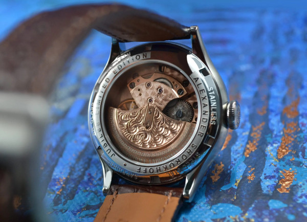 Часовник ALEXANDER SHOROKHOFF STRAIGHT & CURVE 39.5MM LIMITED EDITION 30PCS